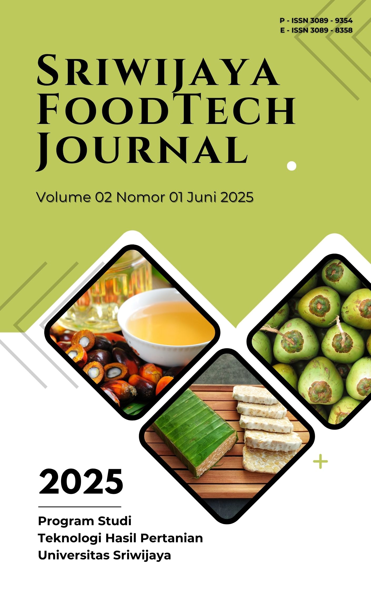 Sriwijaya FoodTech Journal
